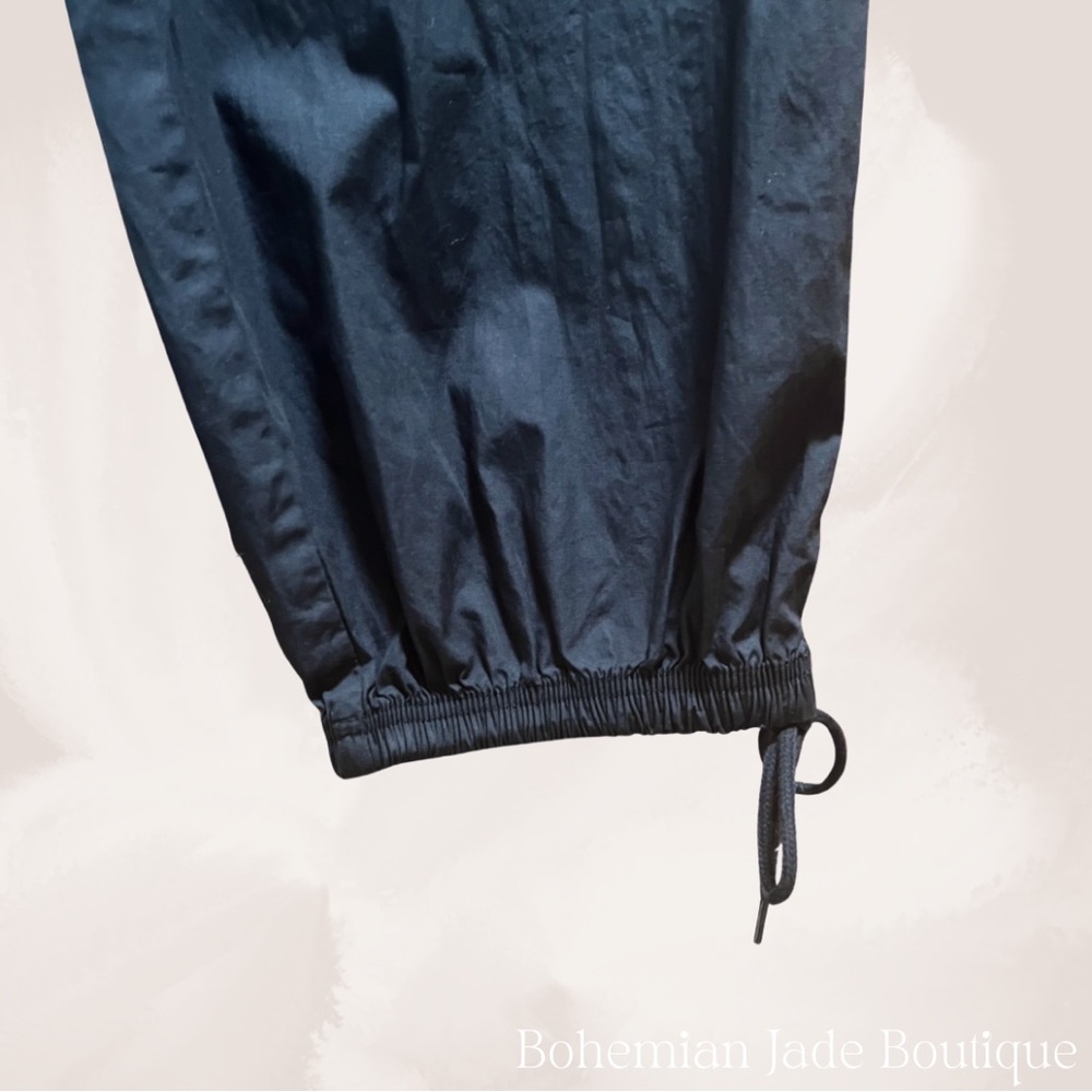 Forever 21 Baggy Drawstring Jogger Pants - Black - Picture 4 of 5